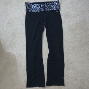 PINK Foldover Yoga Pants